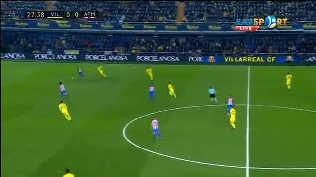 «Вильярреал»- «Атлетико»: Тригеростың голы - 1:0