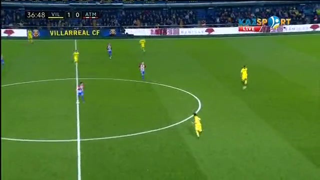 «Вильярреал»- «Атлетико»: Джонатан дос Сантостың голы - 2:0