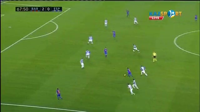 «Барселона» - «Эспаньол»: Жорди Альбаның голы - 3:0