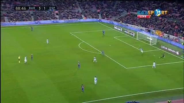 «Барселона» - «Эспаньол»: Лионель Мессидің голы - 4:1