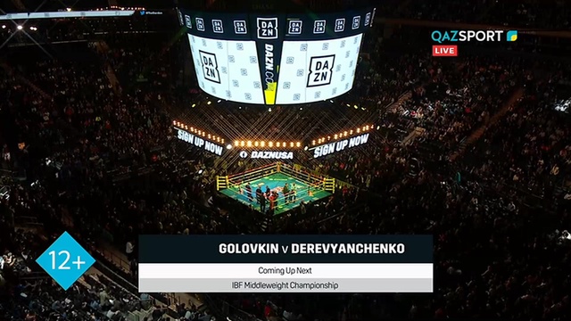 КӘСІПҚОЙ БОКС. ГОЛОВКИН-ДЕРВЯНЧЕНКО