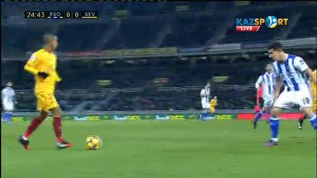 «Реал Сосьедад» - «Севилья»: Бен Йеддердің бірінші голы - 0:1