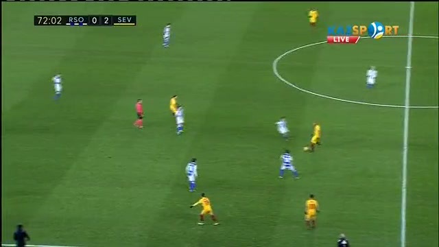 «Реал Сосьедад» - «Севилья»: Пабло Сарабияның голы - 0:3