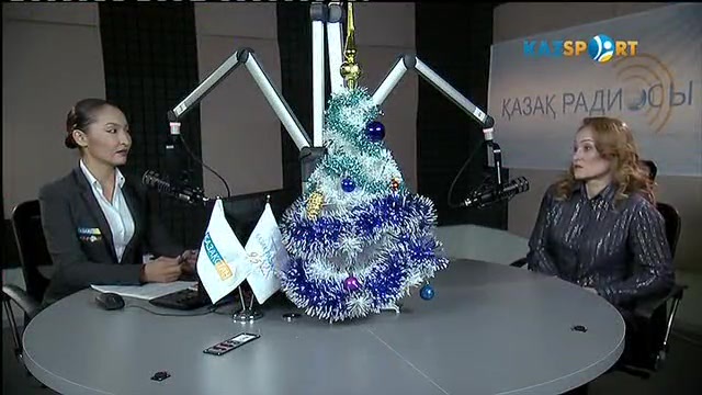 «KazSport» арнасы «Қазақ радиосында». Людмила Прокашева