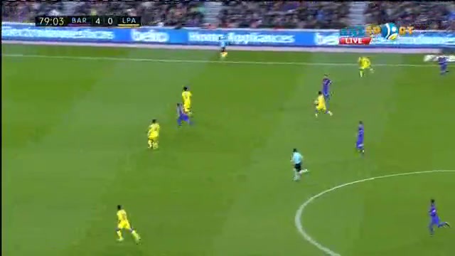 «Барселона» - «Лас-Пальмас»: Алеш Видальдың голы - 5:0