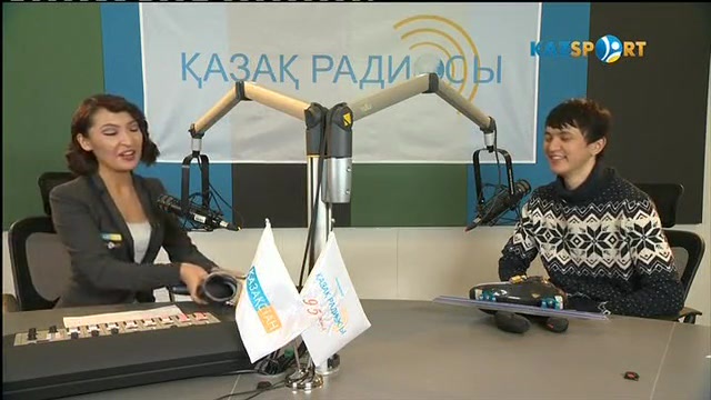 «Kazsport» на «Казахском радио». Абзал Ажгалиев