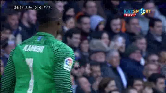 «Реал Мадрид» - «​Малага»: Серхио Рамостың бірінші голы - 1:0