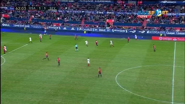 «Осасуна» - «Севилья»: Висенте Иборраның автоголы - 2:1