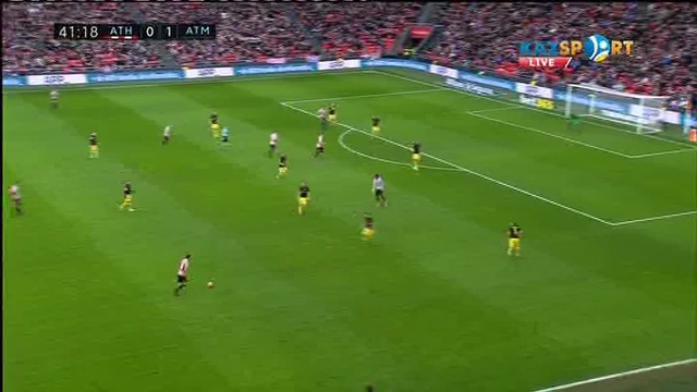 «Атлетик» - «Атлетико»: Иньиго Лекуэнің голы - 1:1