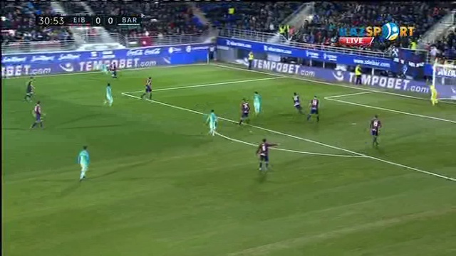 «Эйбар» - «Барселона» кездесуіне видеошолу