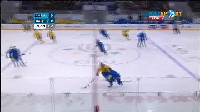 Универсиада -2017. Қазақстан - Швеция хоккей кездесуінде отандастарымыз есепті ашты