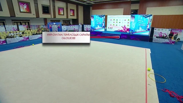 Көркем гимнастика. ҚР Чемпионаты. 3-күн