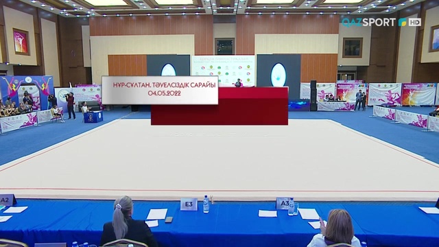 Көркем гимнастика. ҚР Чемпионаты. 1-күн