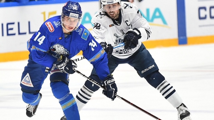 Матч "Барыс"-"Адмирал" на телеканале "QAZSPORT" в прямом эфире