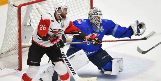 "Барыс" проиграл "Авангарду" в первом матче серии плей-офф кубке Гагарина