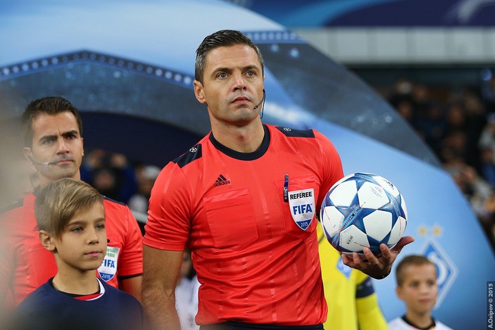 Финал Лиги чемпионов рассудит Дамир Скомина