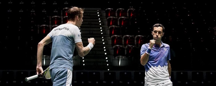 Казахстанские теннисисты вышли в полуфинал