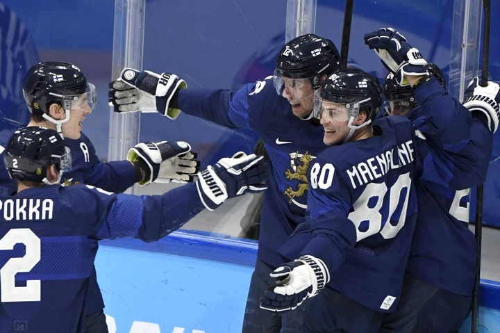 Сборная Финляндии - первый финалист Олимпийских Игр