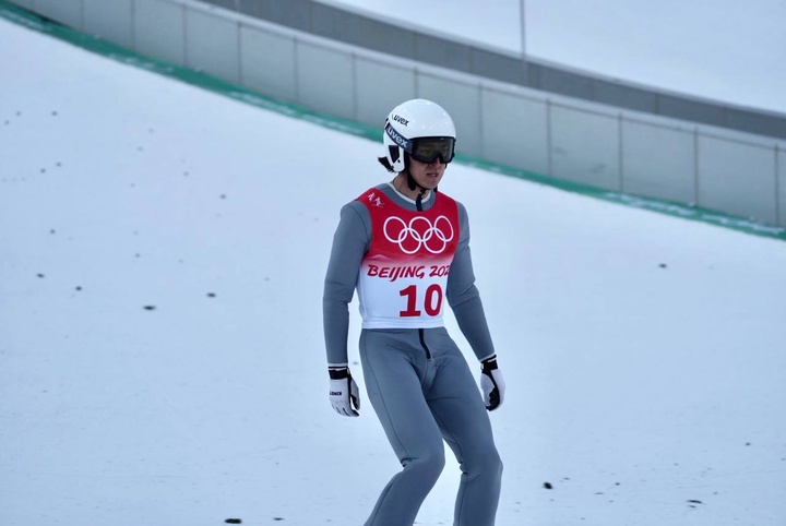 Чингиз Ракпаров стал 38-м после первого этапа лыжнего двоеборья