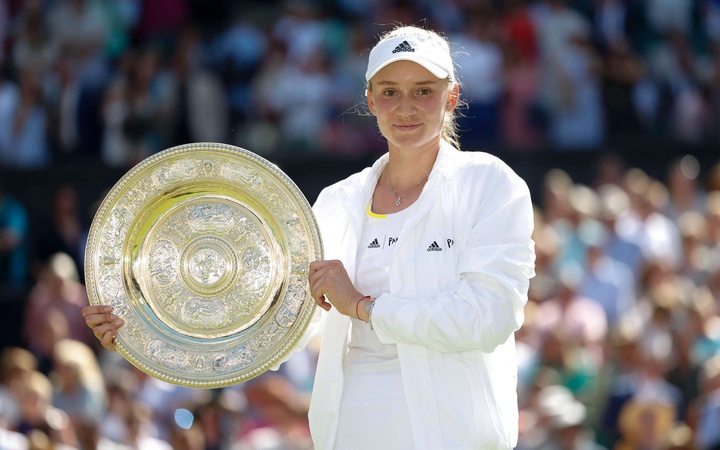 Елена Рыбакина награждена орденом «Достык» ІІ степени