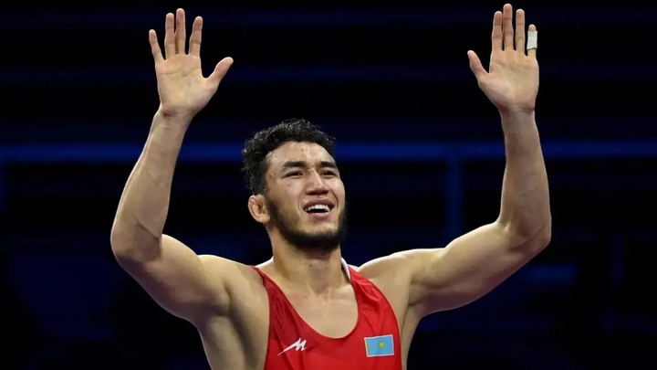Ризабек Айтмухан (97 кг) вышел в финал чемпионата мира по борьбе до 23 лет 2024 года