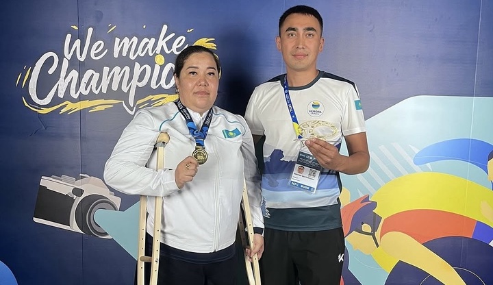 Параспортсменка Асым Жанәділова завоевала золотую медаль в метании ядра.