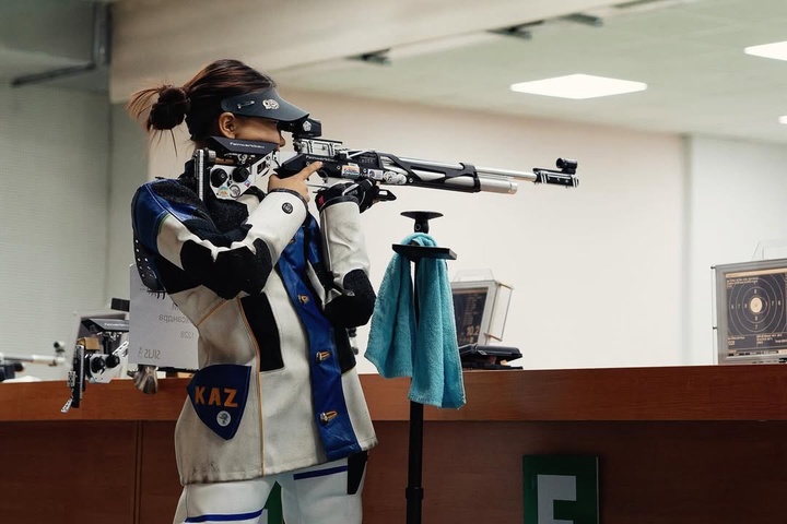 Женская сборная Казахстана по стрельбе стала лучшей на Кубке Азии