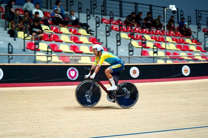 Сборная Казахстана по трековому велоспорту завоевала бронзовую медаль на чемпионате Азии