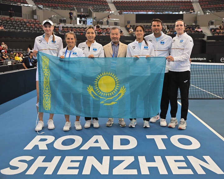 Женская сборная Казахстана по теннису вышла в финальный этап Кубка Билли Джин Кинг