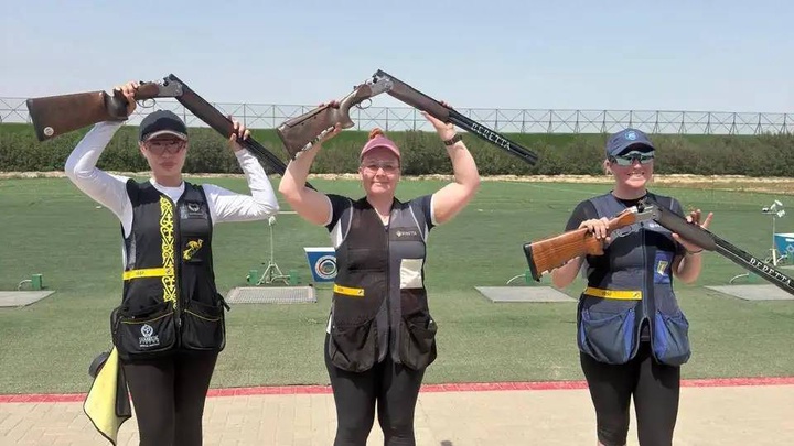 Казахстанская стрелок Ольга Хайлова завоевала серебро на международном турнире в Кувейте