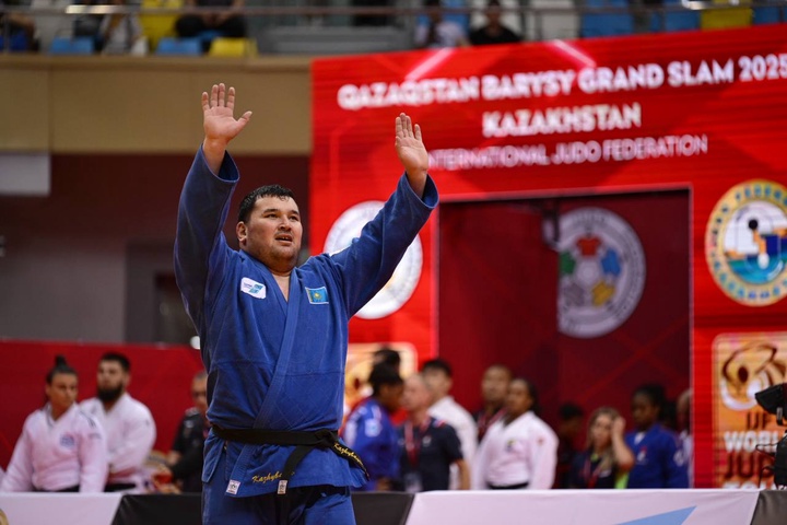 Ерасыл Кажыбаев стал серебряным призёром турнира Qazaqstan Barysy Grand Slam