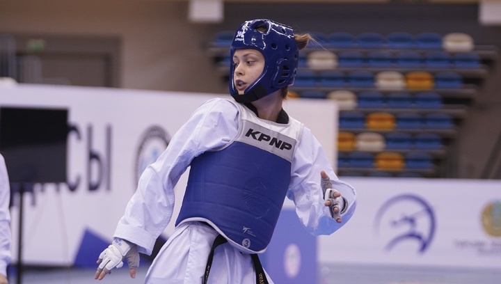 Женская сборная Казахстана по таеквондо, завоевавшая бронзовую медаль, дала интервью нашему каналу