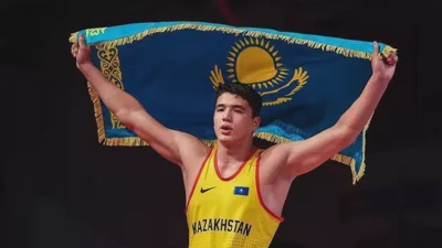 Едыге Касымбек стал чемпионом мира по вольной борьбе