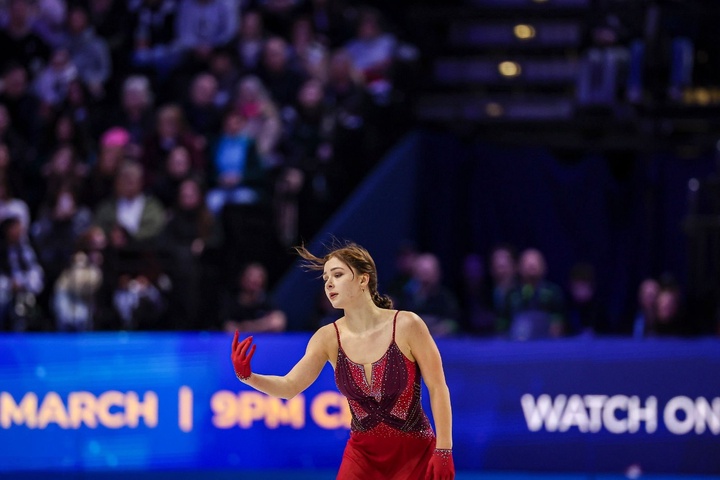 Выступление Софьи Самоделкиной в произвольной программе