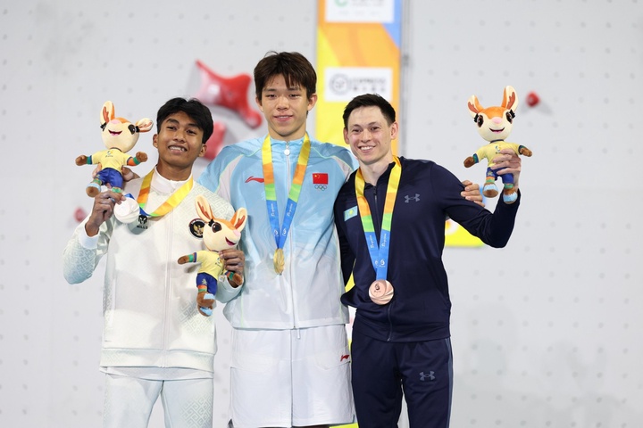 Ришат Хайбуллин құзға  өрмелеуден қола медальға ие болды