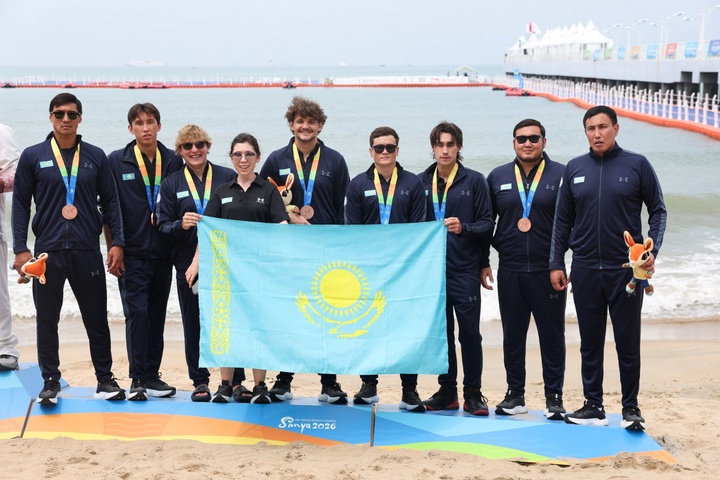 Су добынан Қазақстан ерлер құрамасы VI Азия жағажай ойындарының қола жүлдегері атанды