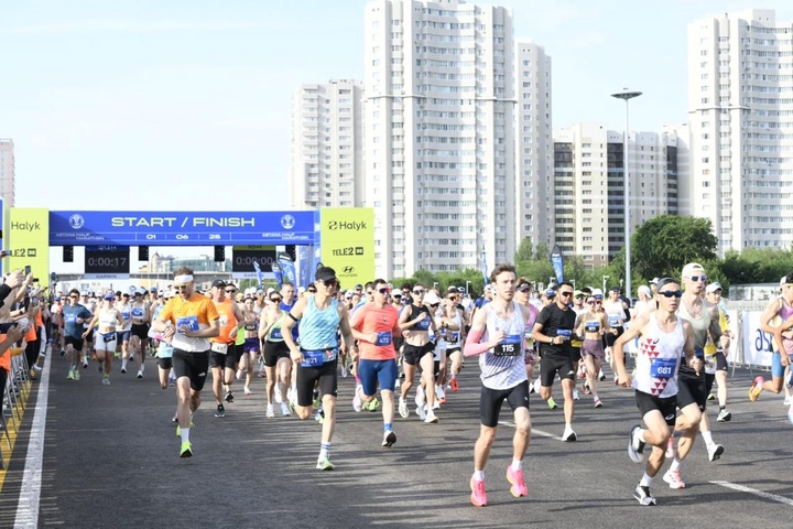 Астанада бесінші рет Astana Half Marathon өтті