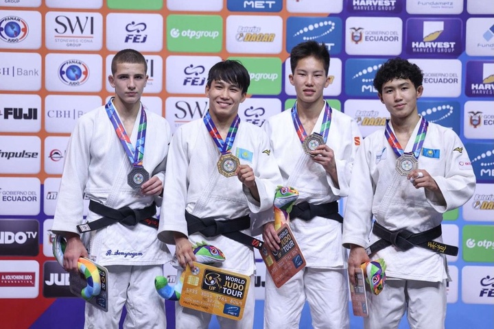 Габит Расулхан завоевал золото на чемпионате мира по дзюдо