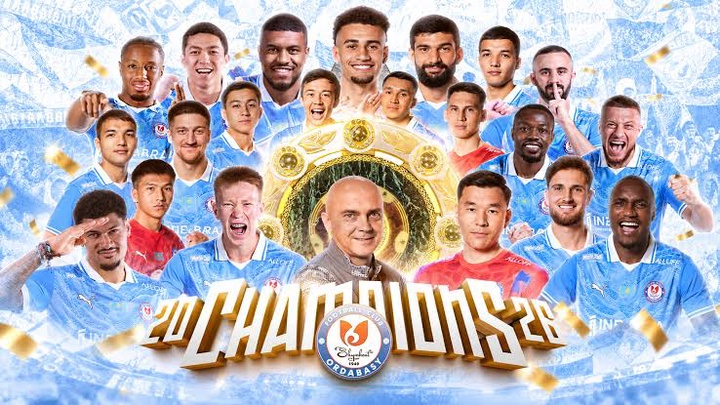 «Ордабасы» Қазақстан Премьер-лигасының чемпионы атанды