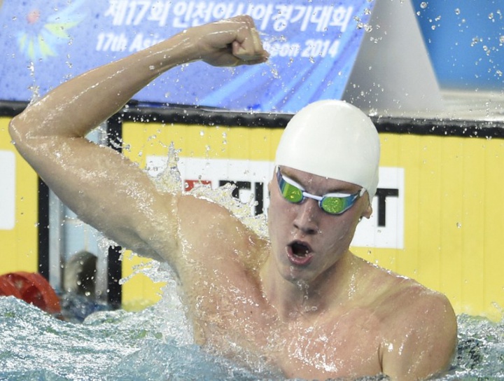 Дмитрий Баландин жазғы Универсиада ойындарында 200 метрге брасс әдісімен жүзуде күміс иеленді