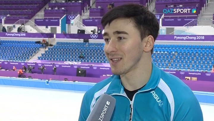 Сборная Казахстана по шорт-треку провела первую тренировку на олимпийском льду