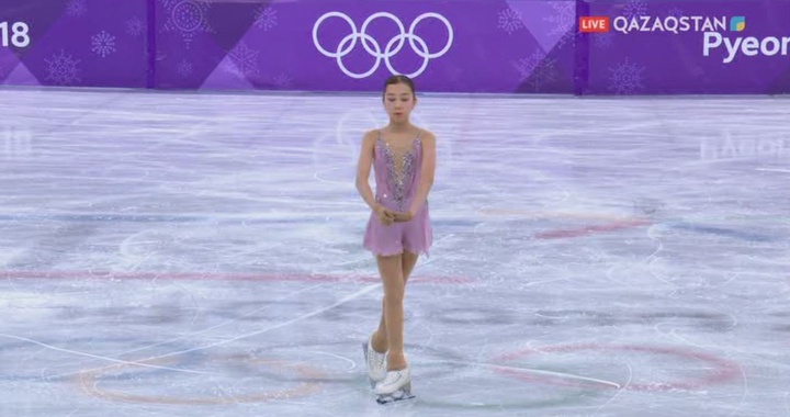 Элизабет Турсынбаева откатала прооизвольную программу