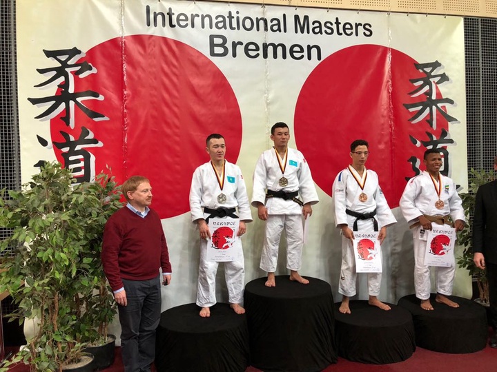 Қазақстандық дзюдошылар Бременде 5 медальға ие болды