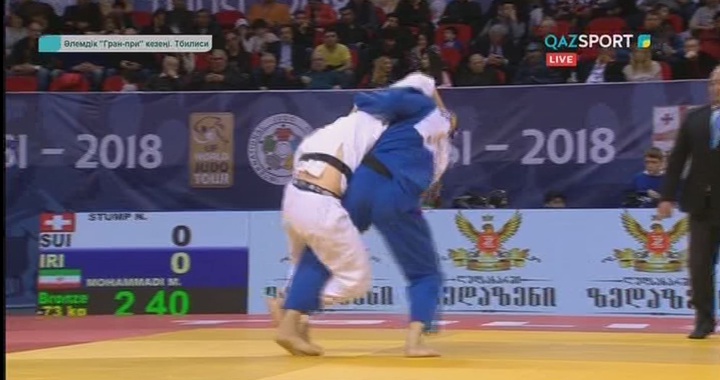 Қазақстандық дзюдошылар Тбилисидегі Гран-При турнирінің екінші күнінде де жүлдеге іліге алмады