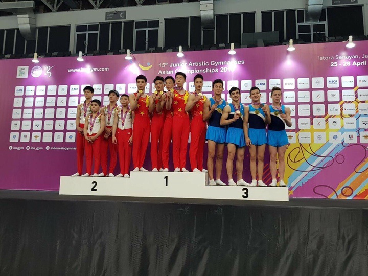 Қазақстандық гимнастшылар Азия ойындарында үшінші орын алды