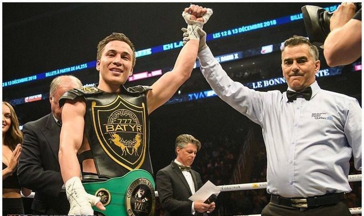 Батыр Жүкембаев WBC тұжырымының белбеуін жеңіп алды