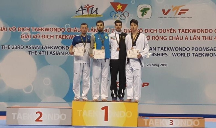 Қазақстандық таеквондошылар Азия чемпионатынан жүлделі оралды