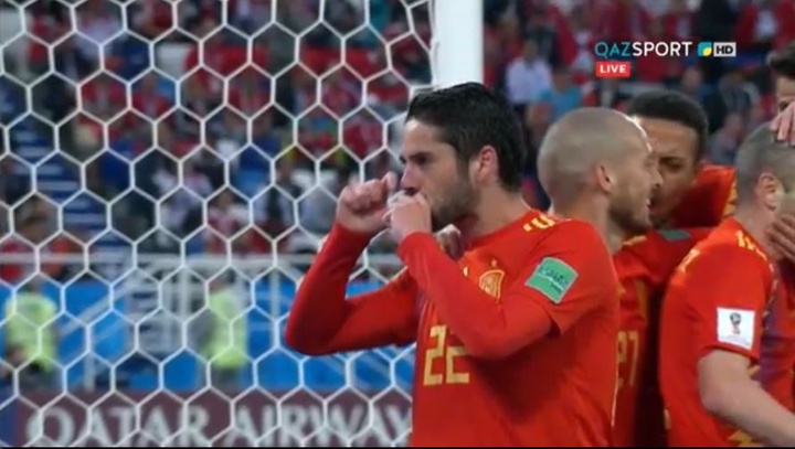 Испания сыграла вничью с Марокко на ЧМ-2018
