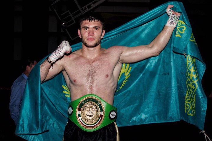 Казахстанский боксер профессионал Али Ахмедов нокаутировал очередного соперника