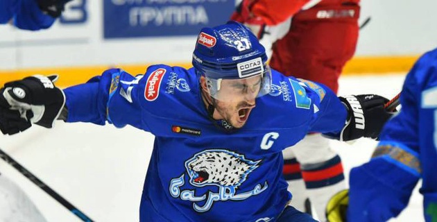 «Барыс» победил «Адмирал», одержав шестую победу подряд в КХЛ